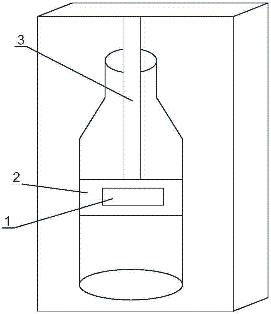 Packing box anti-fake device with high sensitivity