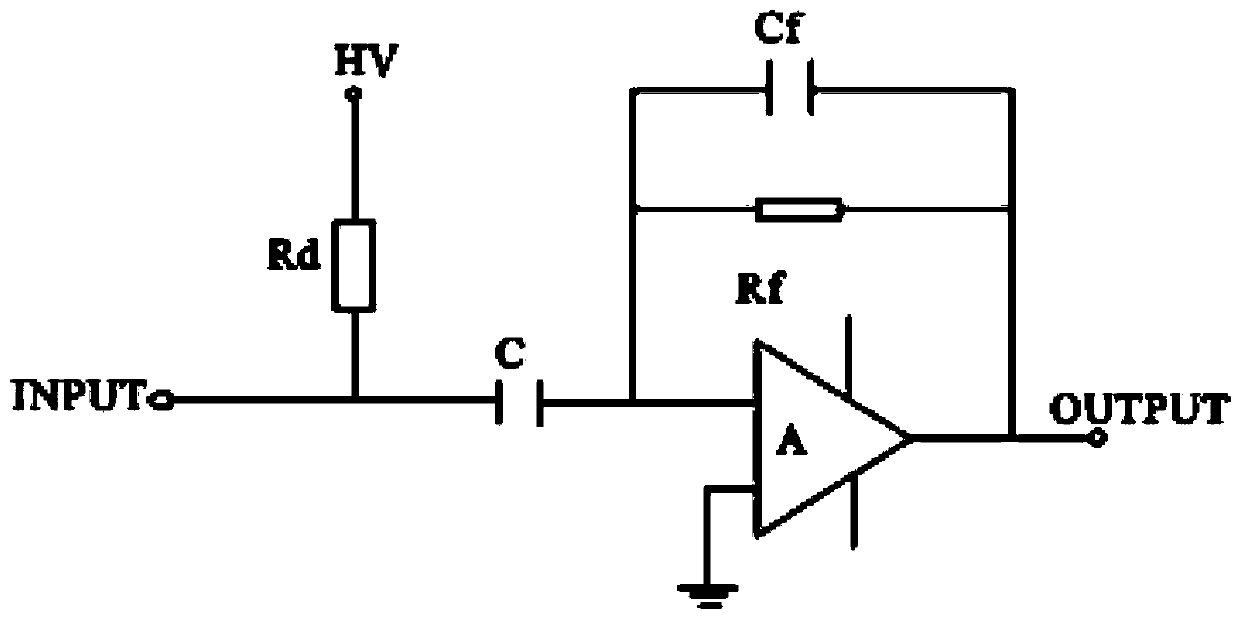 Charge sensitive preamplifier