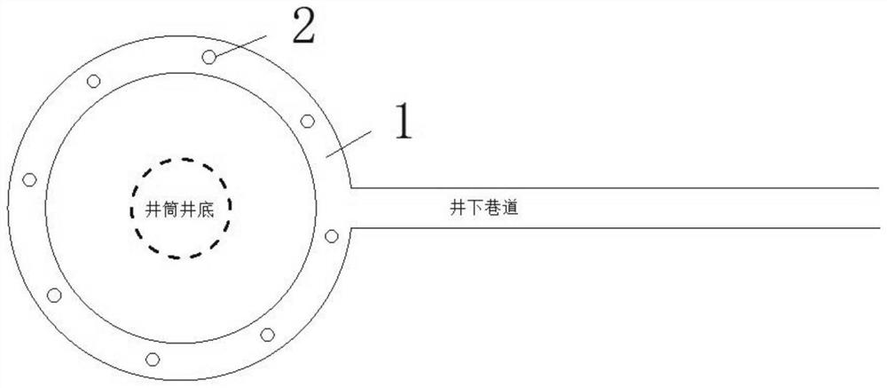 Shaft sinking water disaster prevention and control method