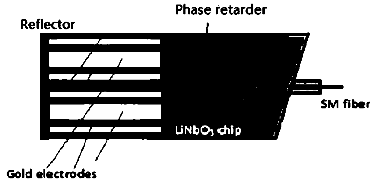 Four-phase reflection type coherent optical communication system