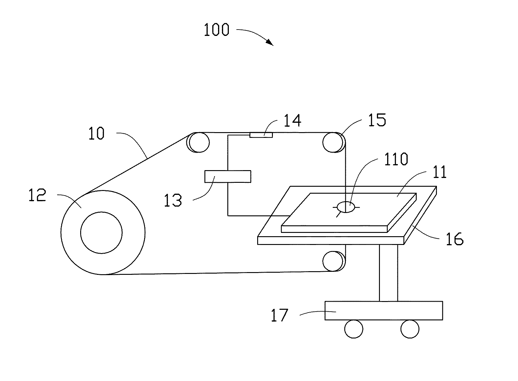 Wire cutting electrode and wire cutting device using the same