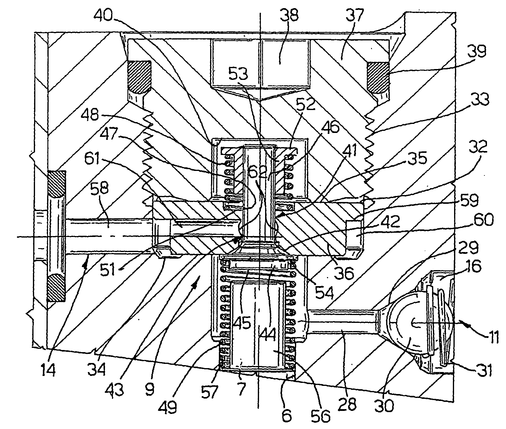 Intake valve for a high-pressure pump, in particular for internal combustion engine fuel