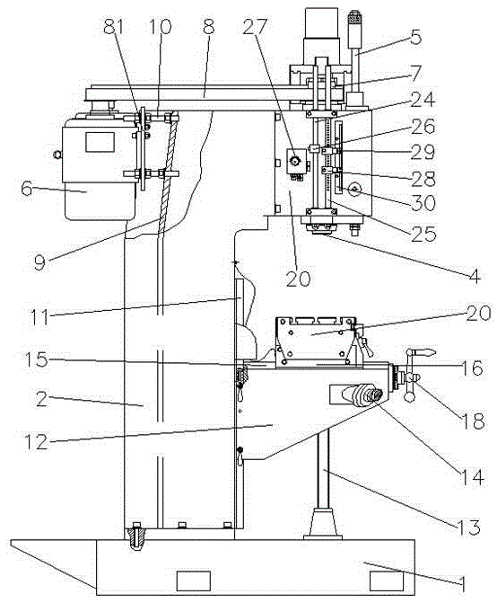 Program control variable-frequency double-shaft compound machine