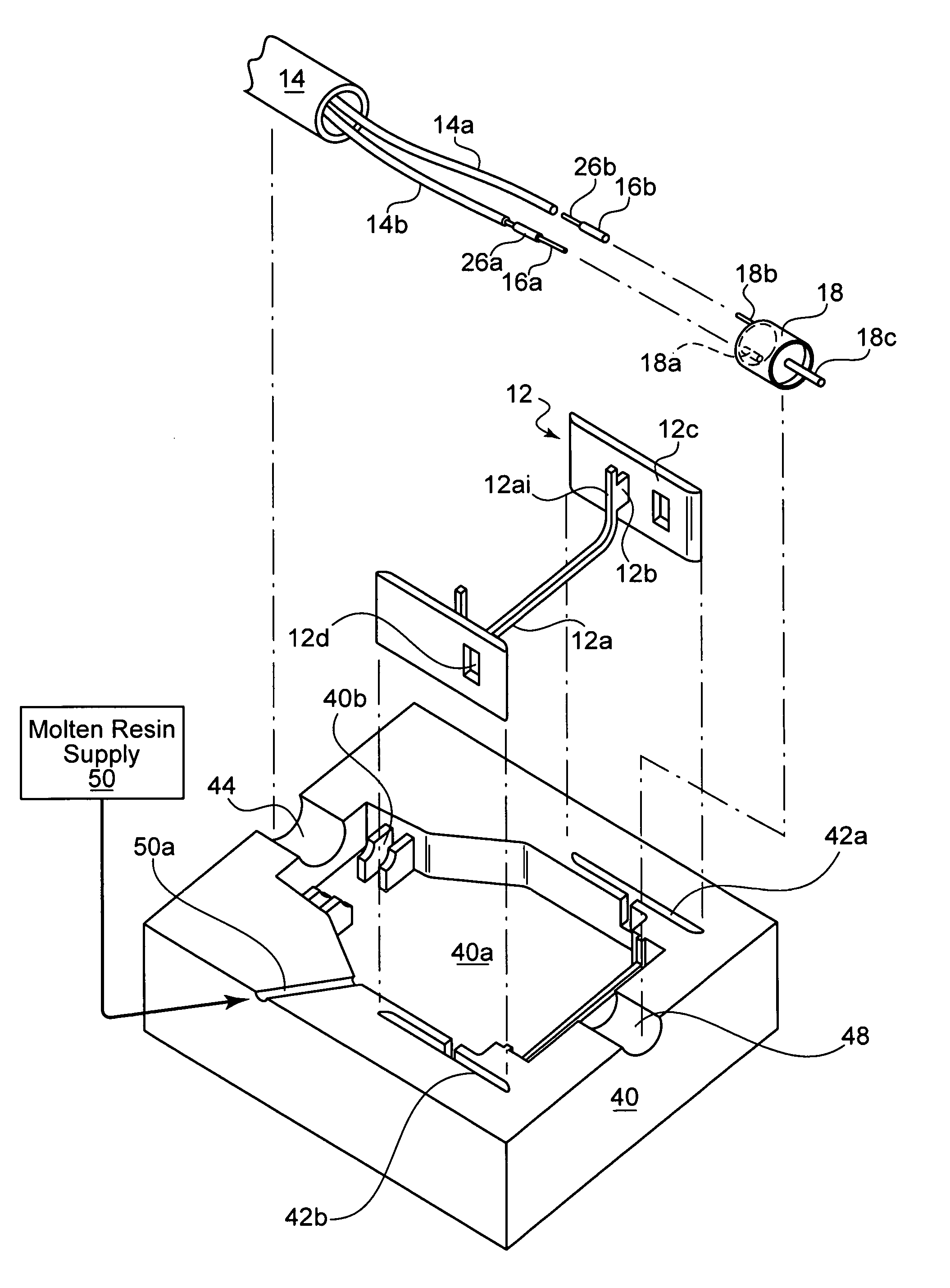 Electrical connector with high impact strength locking assemblies
