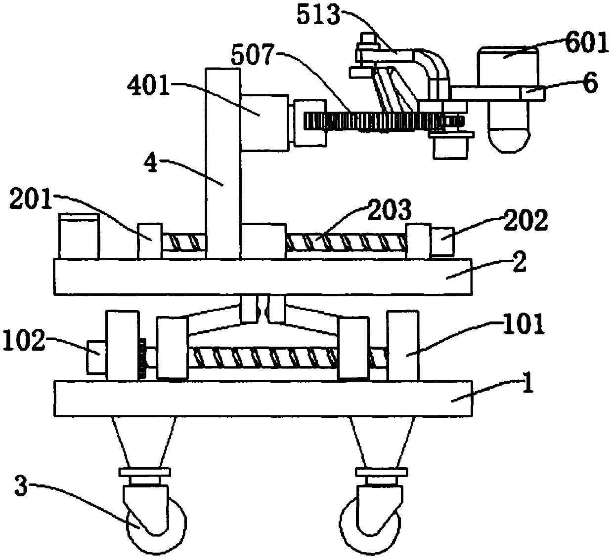 Intelligent and universal vehicle-mounted laser rust removing device