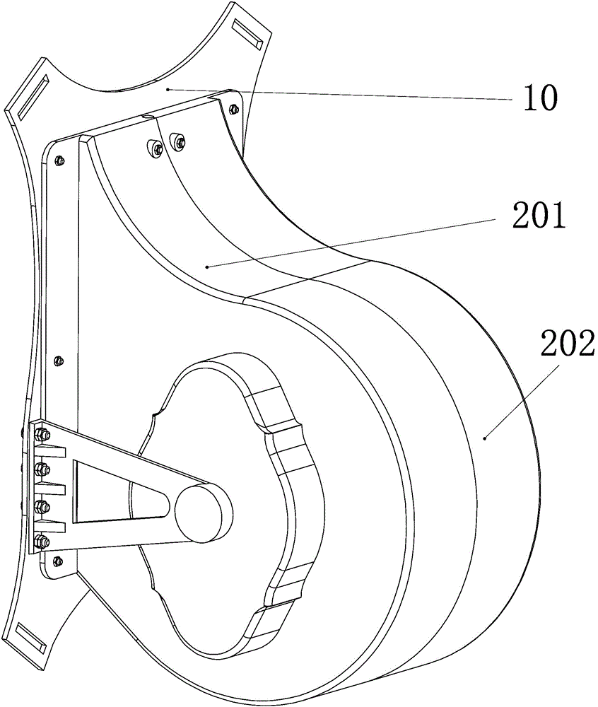 High-altitude escape fast descending device and use method thereof