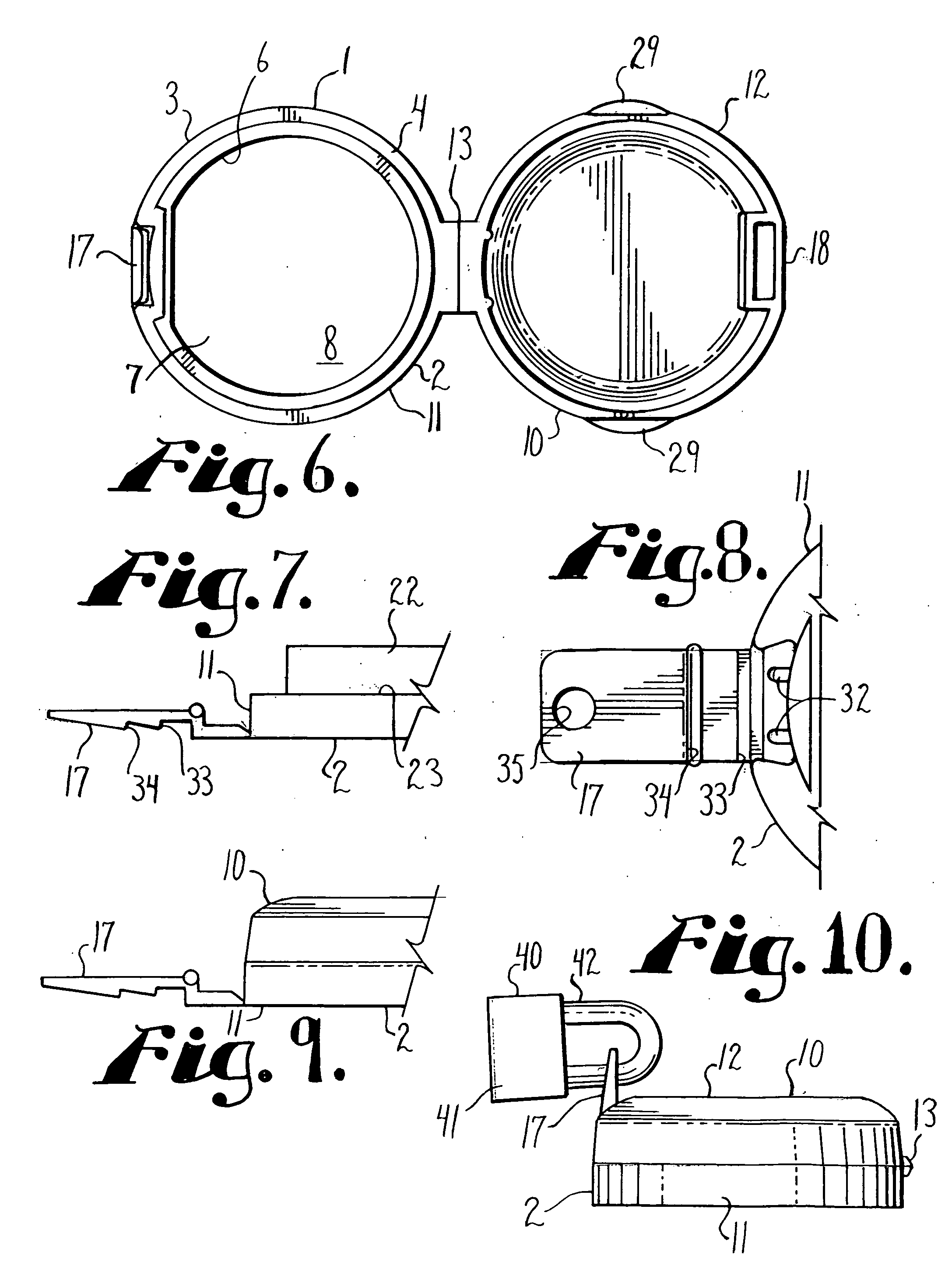 Latch mechanism for a closure for a container