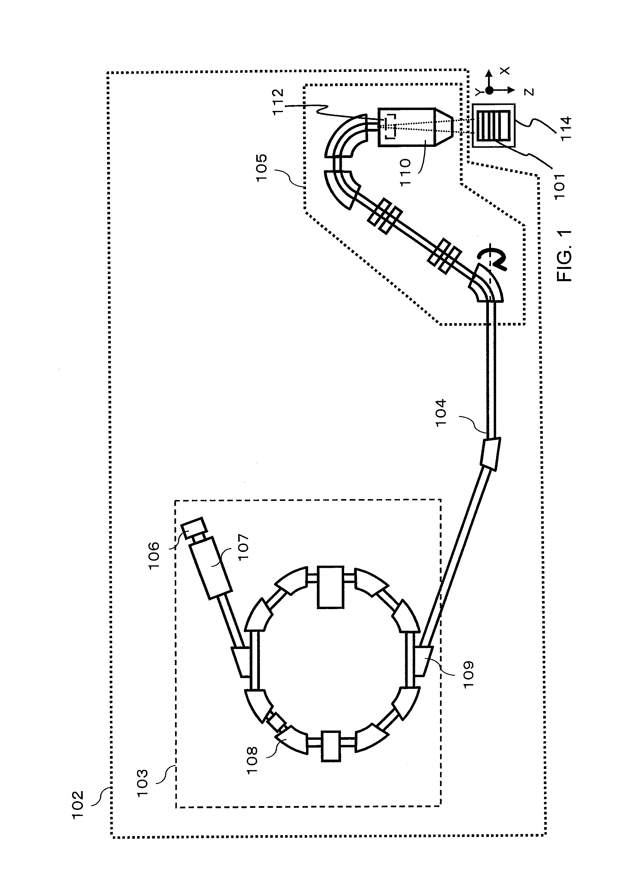 Calibration method for radiation detector, and particle therapy system