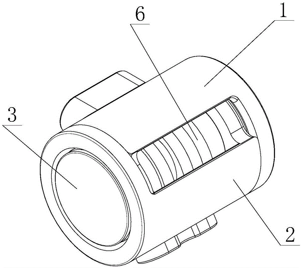 Novel rotary shaft structure