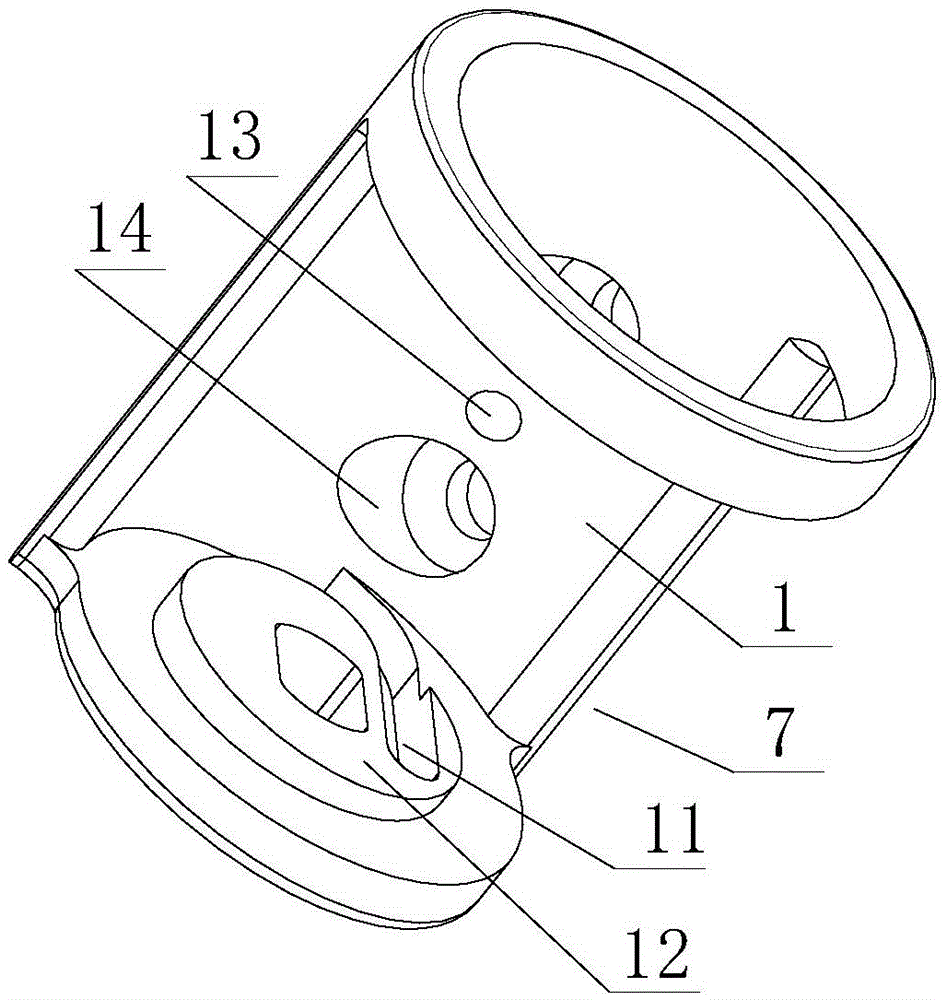Novel rotary shaft structure
