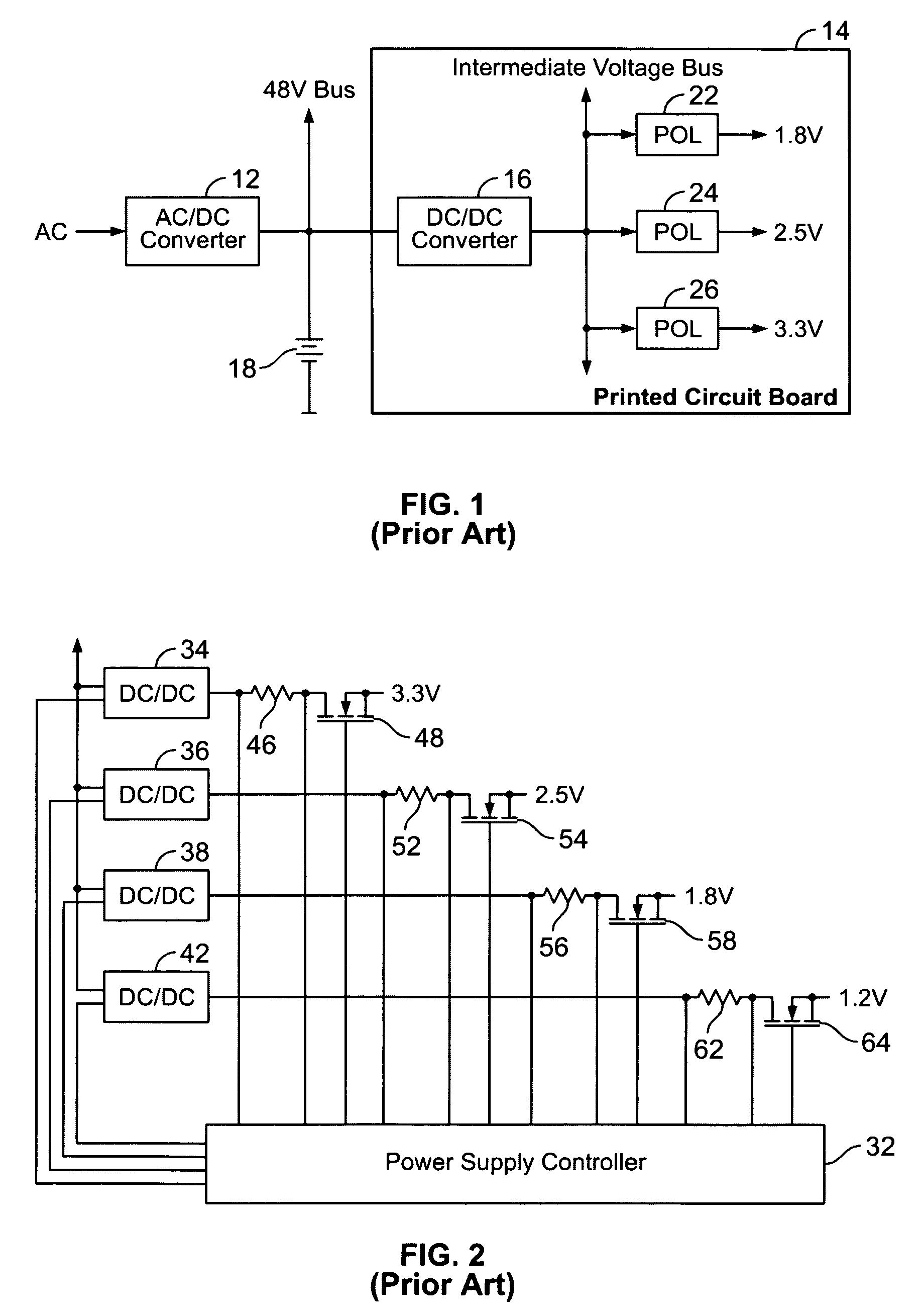 System for controlling and monitoring an array of point-of-load regulators by a host