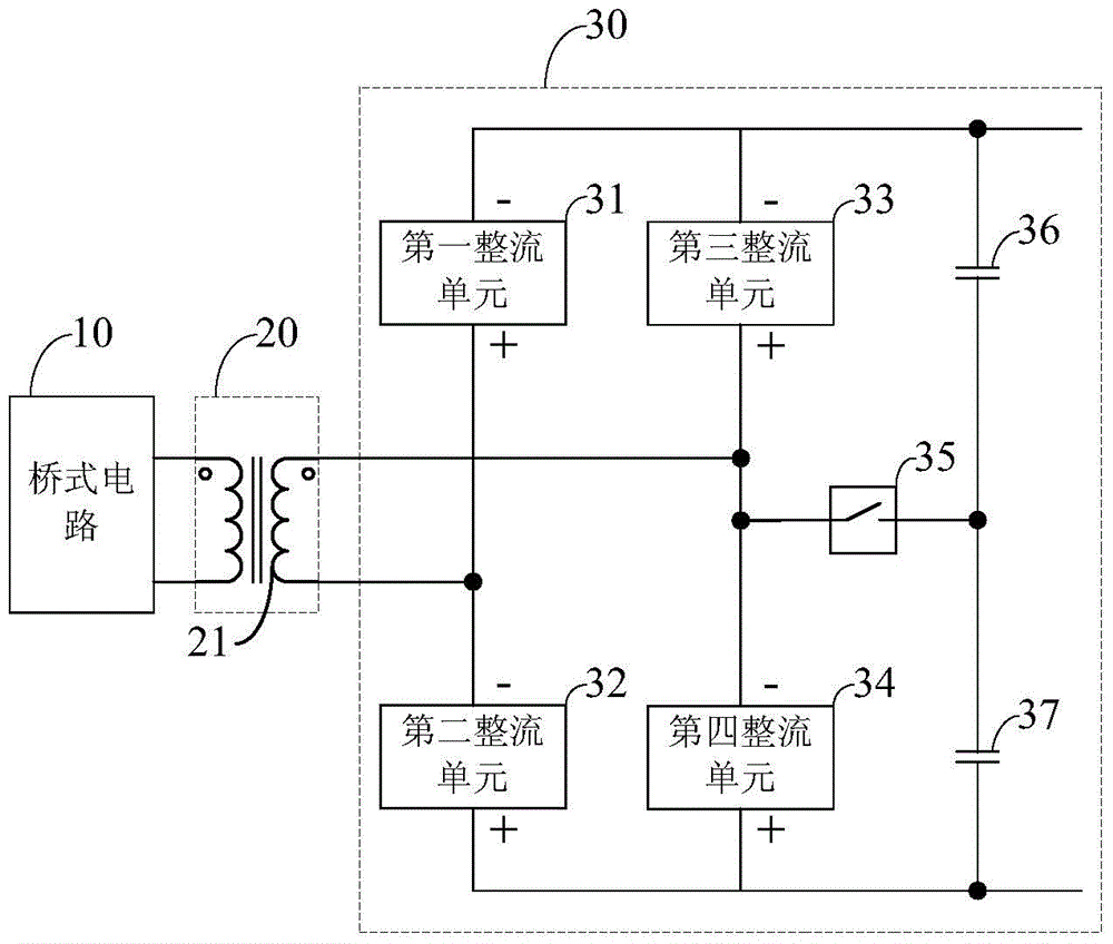 Direct current to direct current conversion circuit