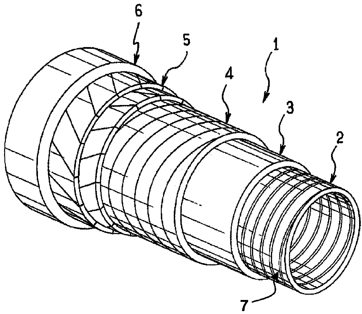 Flexible pipe for conveying hydrocarbons having a high corrosion resistance, and method for making same
