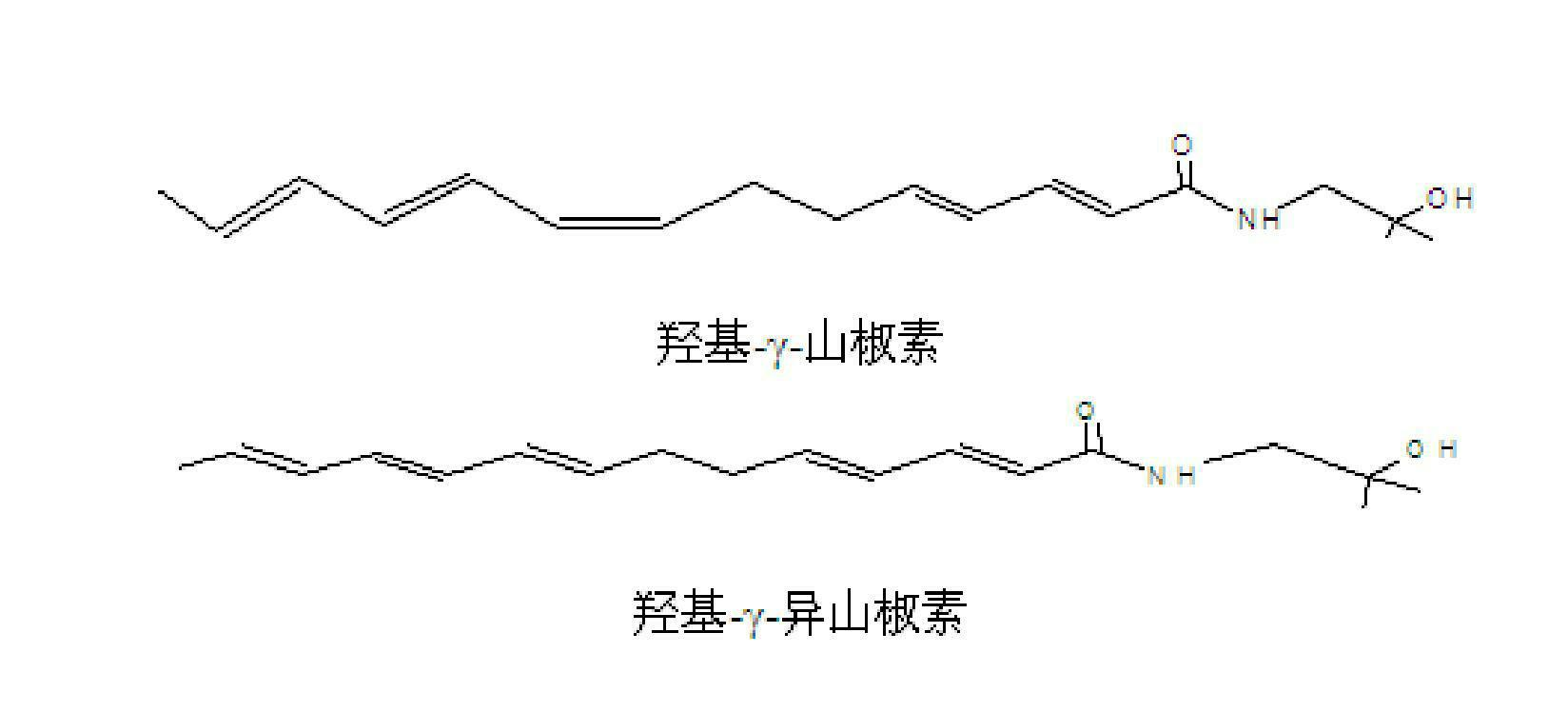 Method for extracting hydroxyl sanshool from zanthoxylum oil