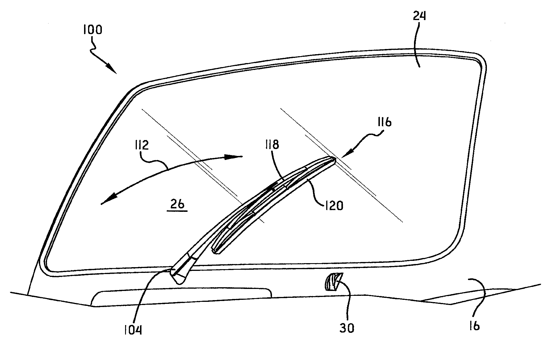 Method and apparatus for preventing unintentional wiper blade removal