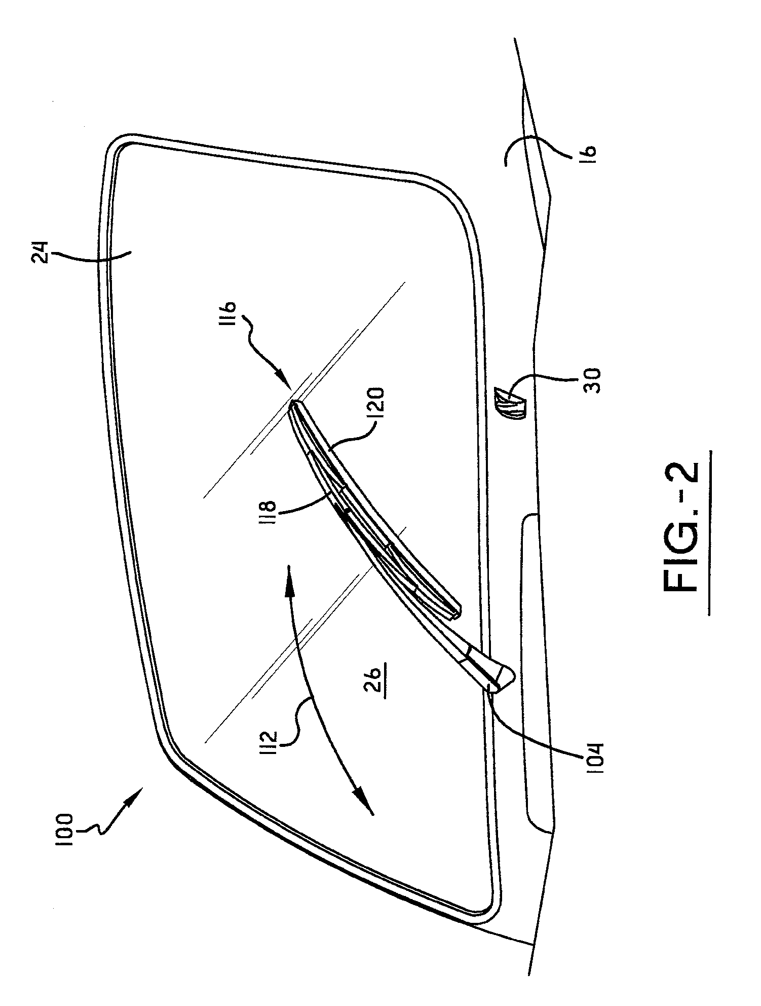 Method and apparatus for preventing unintentional wiper blade removal