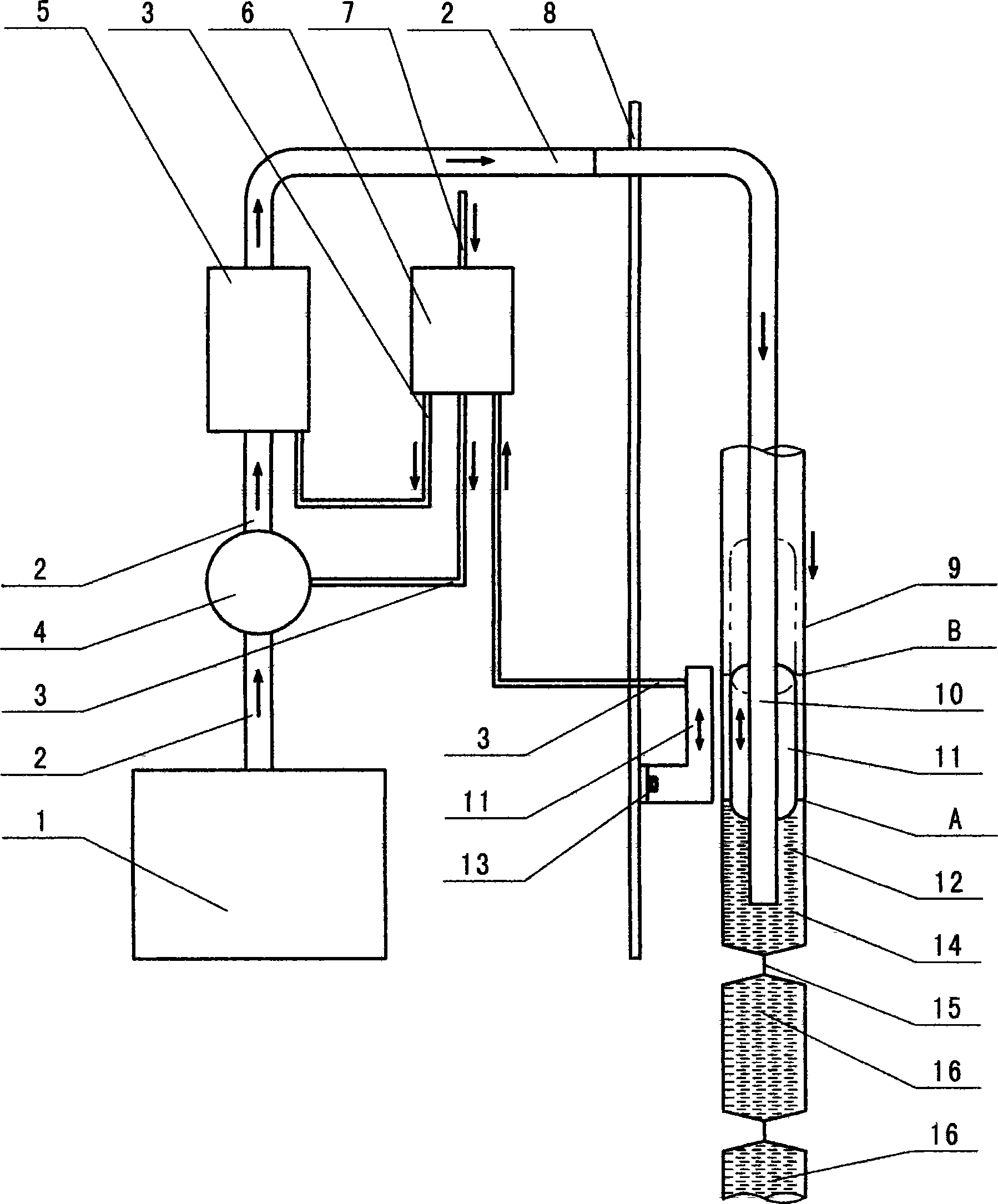 Method for controlling liquid level of pouring lip, and device