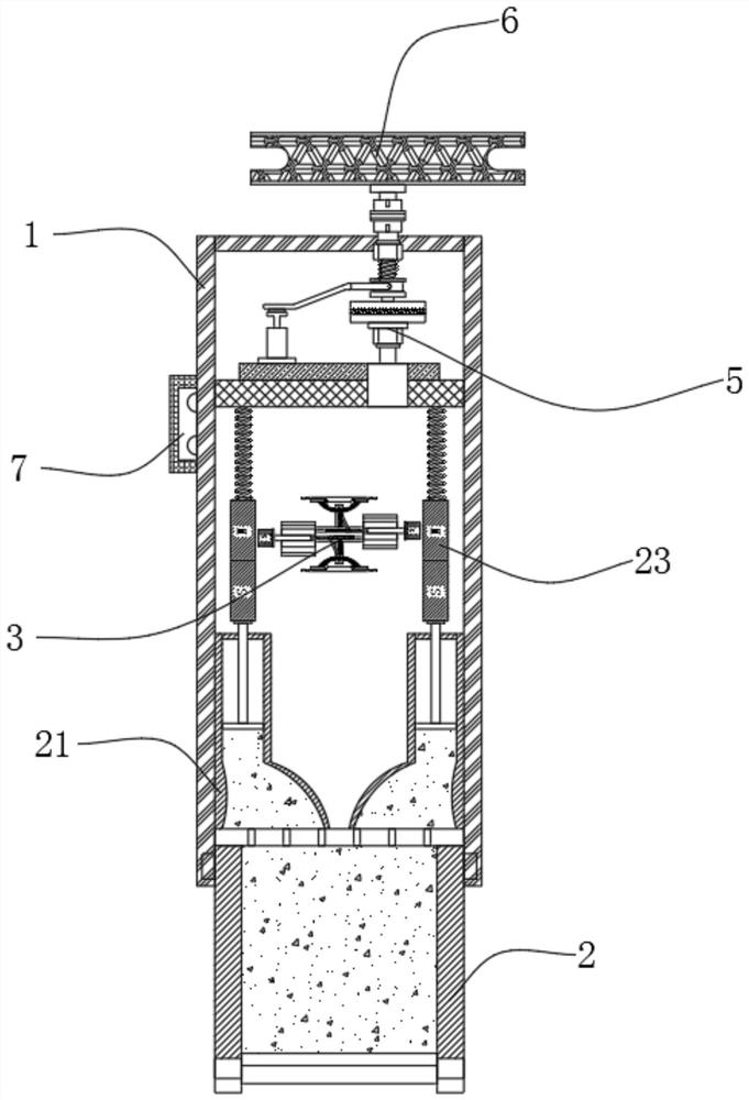 Inclination protection device for wafer chamfering