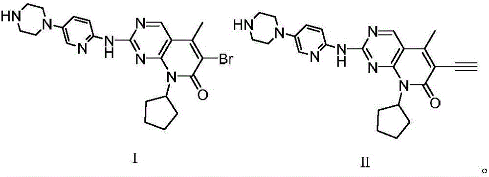 Method for preparing CDK46 kinase inhibitor Palbociclib