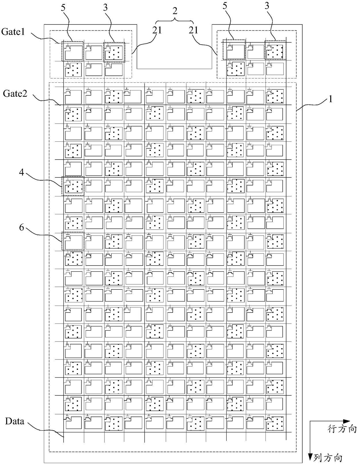 Special-shaped display panel and driving method thereof and special-shaped display device