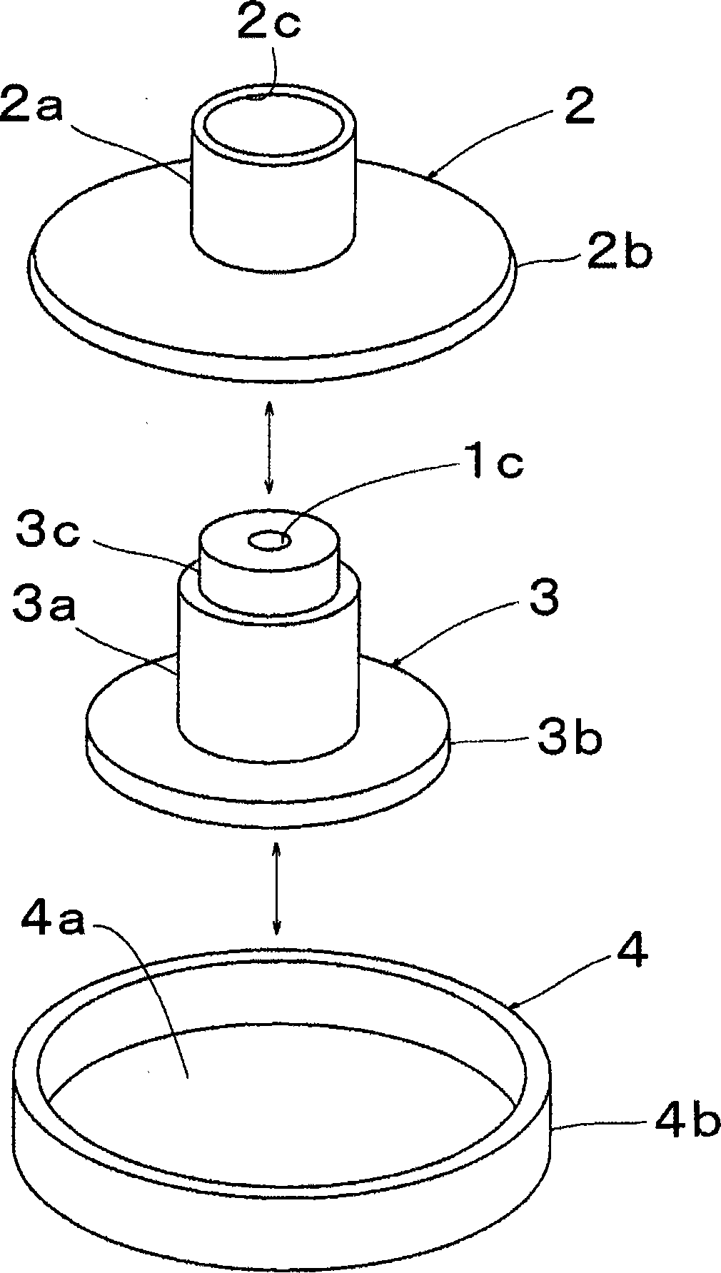 Button assembling device and button assembling method