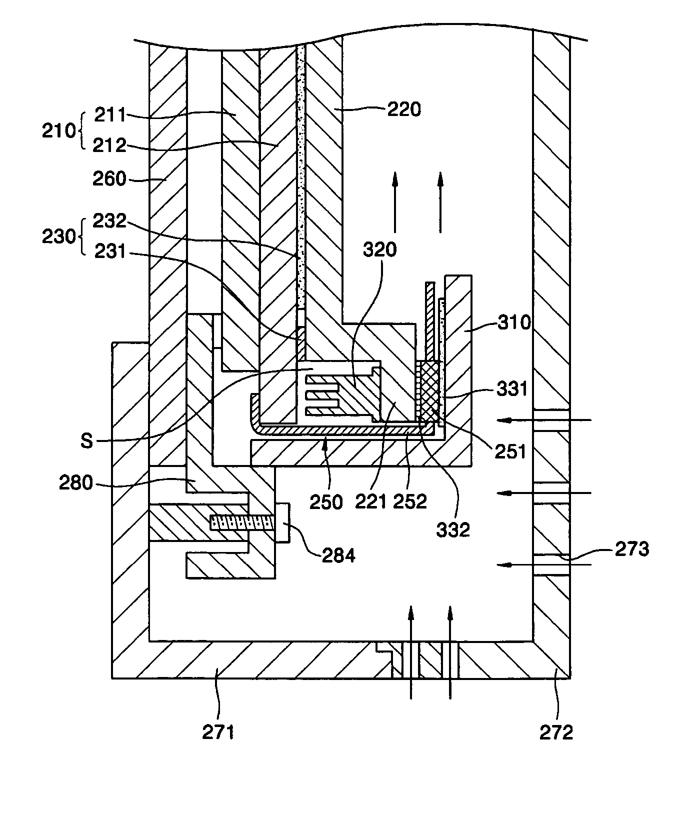 Device having improved heat dissipation