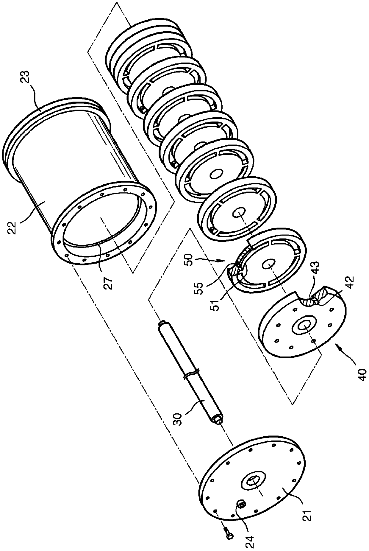 Axial turbine