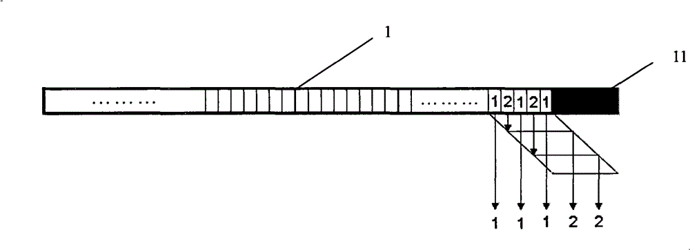 Seamless LCD joint method and special image transmission device