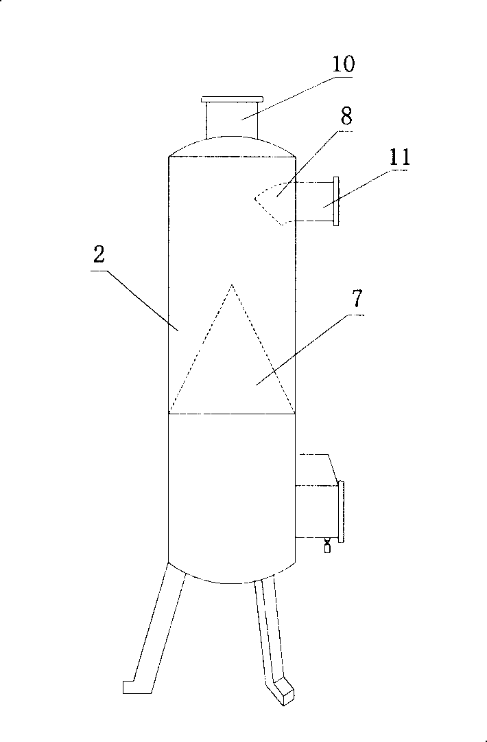 Water-mixing device for waterhead heat pump units