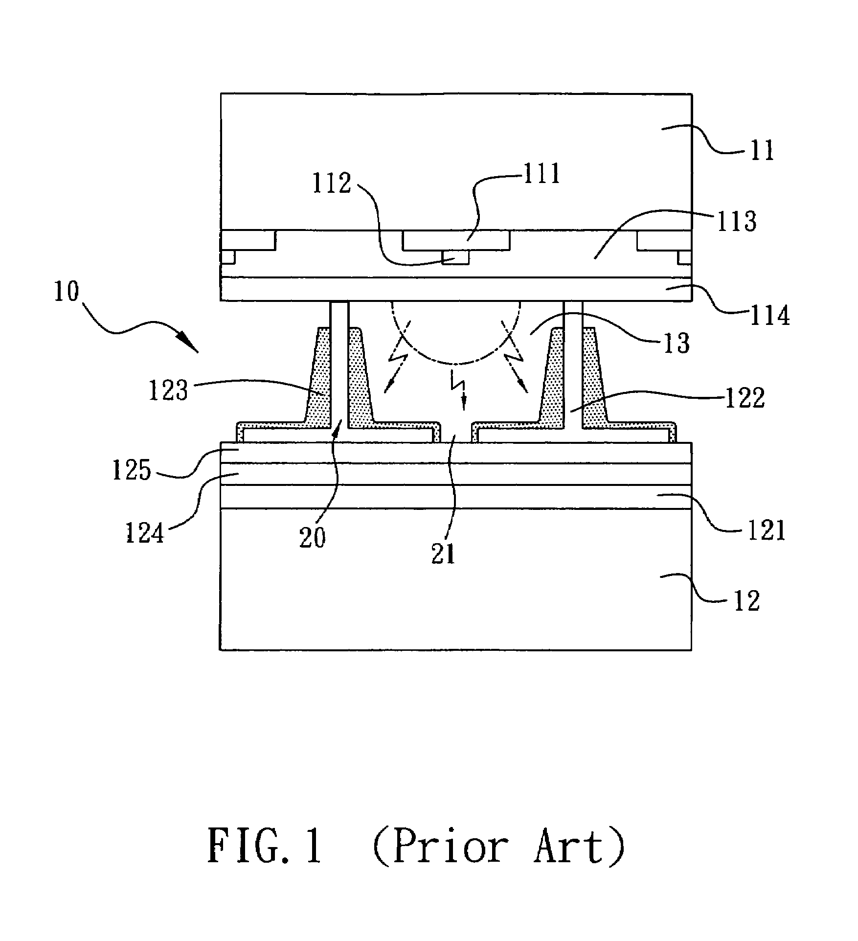 Method for making a shadow mask for an opposed discharge plasma display panel