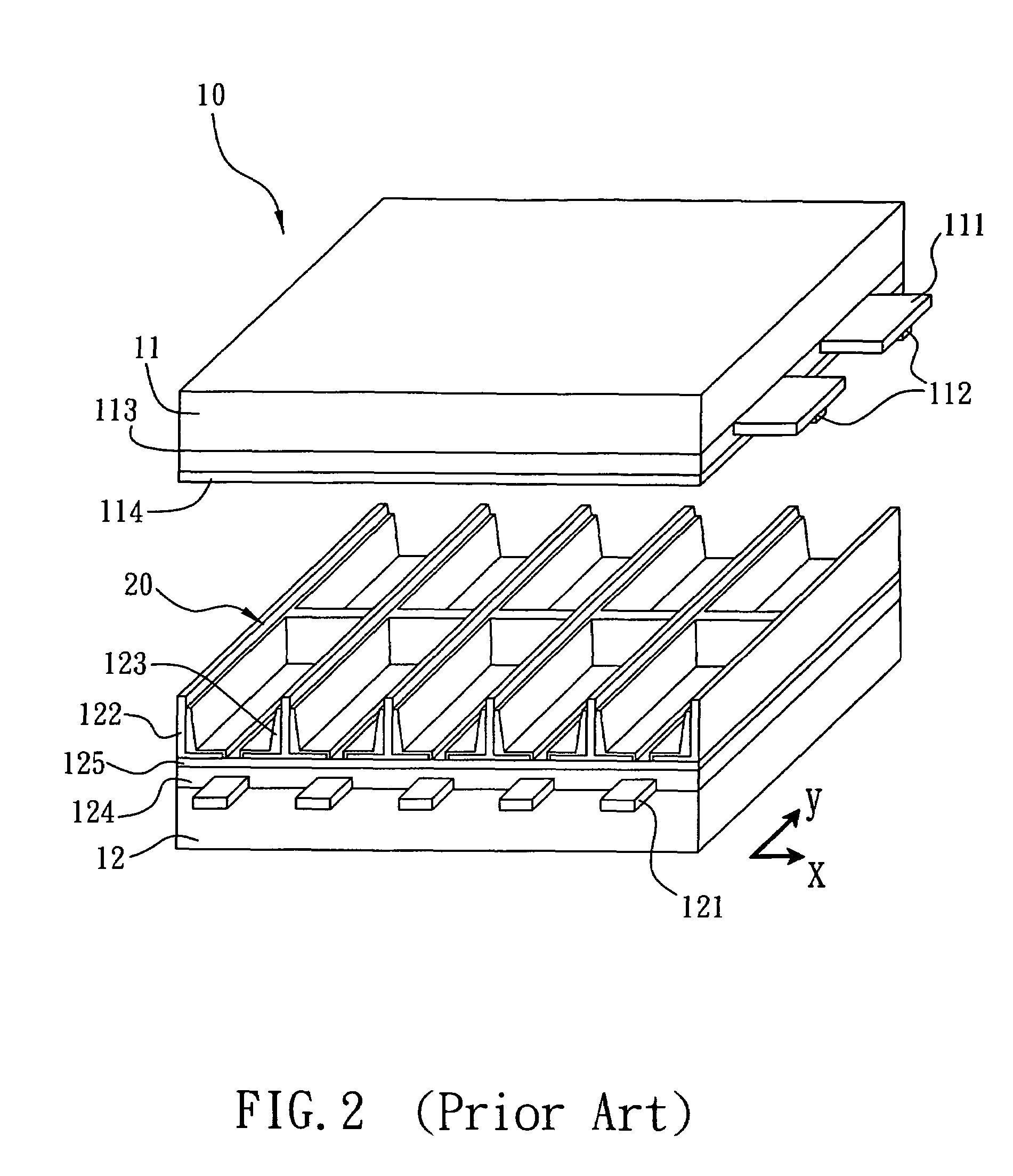 Method for making a shadow mask for an opposed discharge plasma display panel