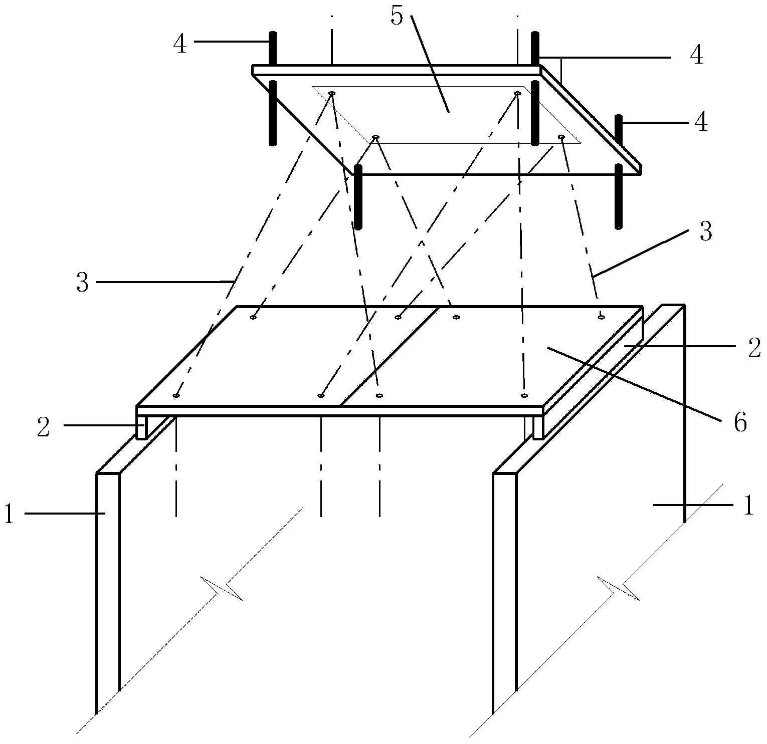 Harness cord device for prolonging service life of electronic jacquard machine