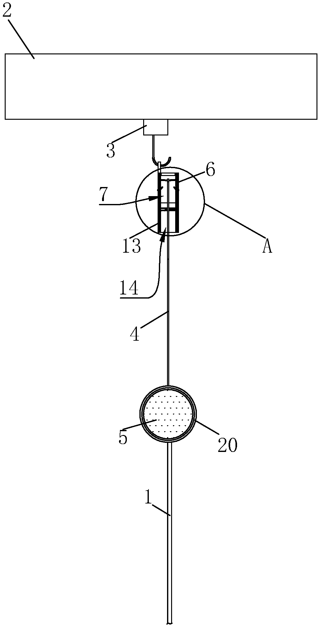 Method for stringing initial guide rope by remote control fixed-wing aircraft