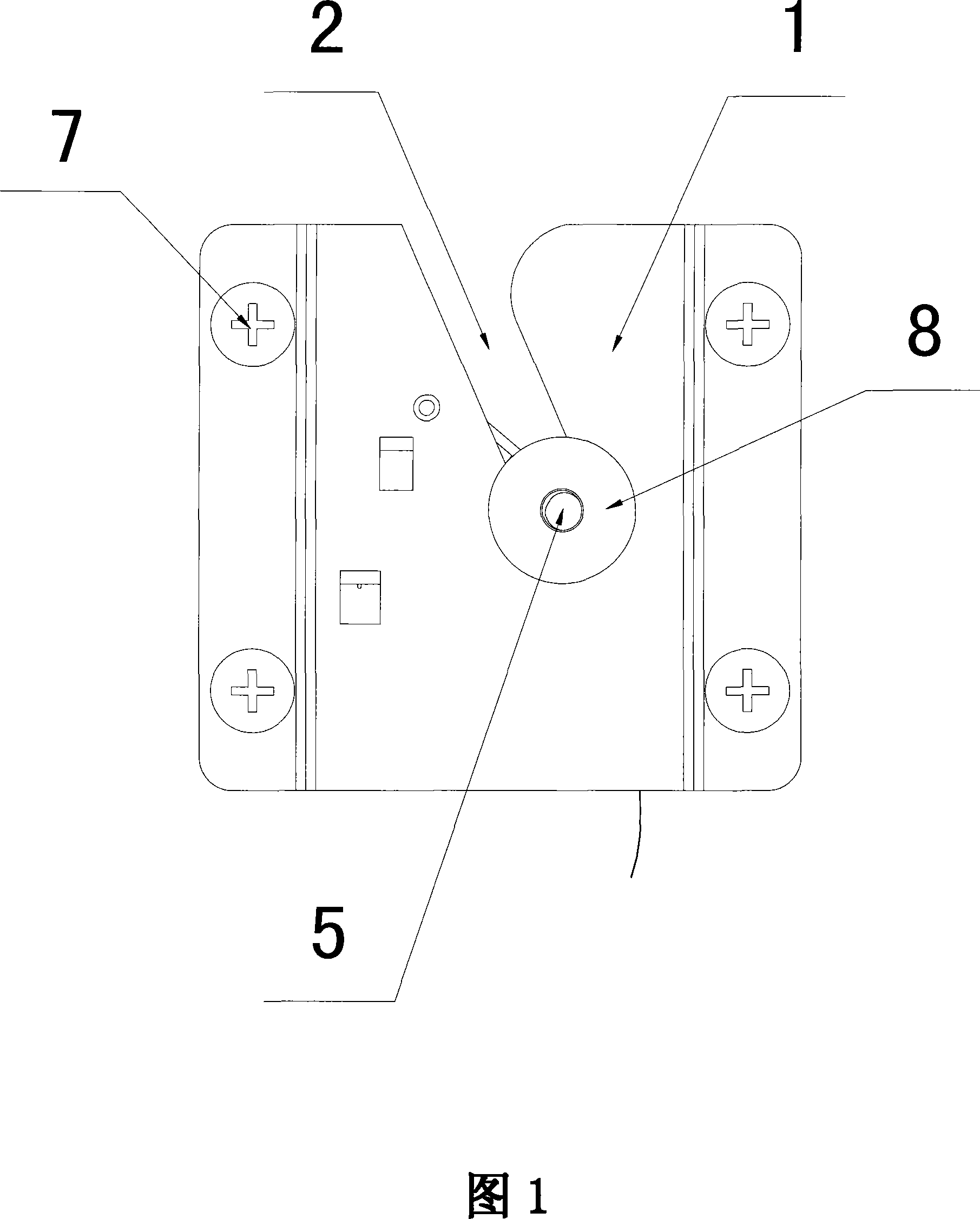 Wall type bracket for big screen panel TV