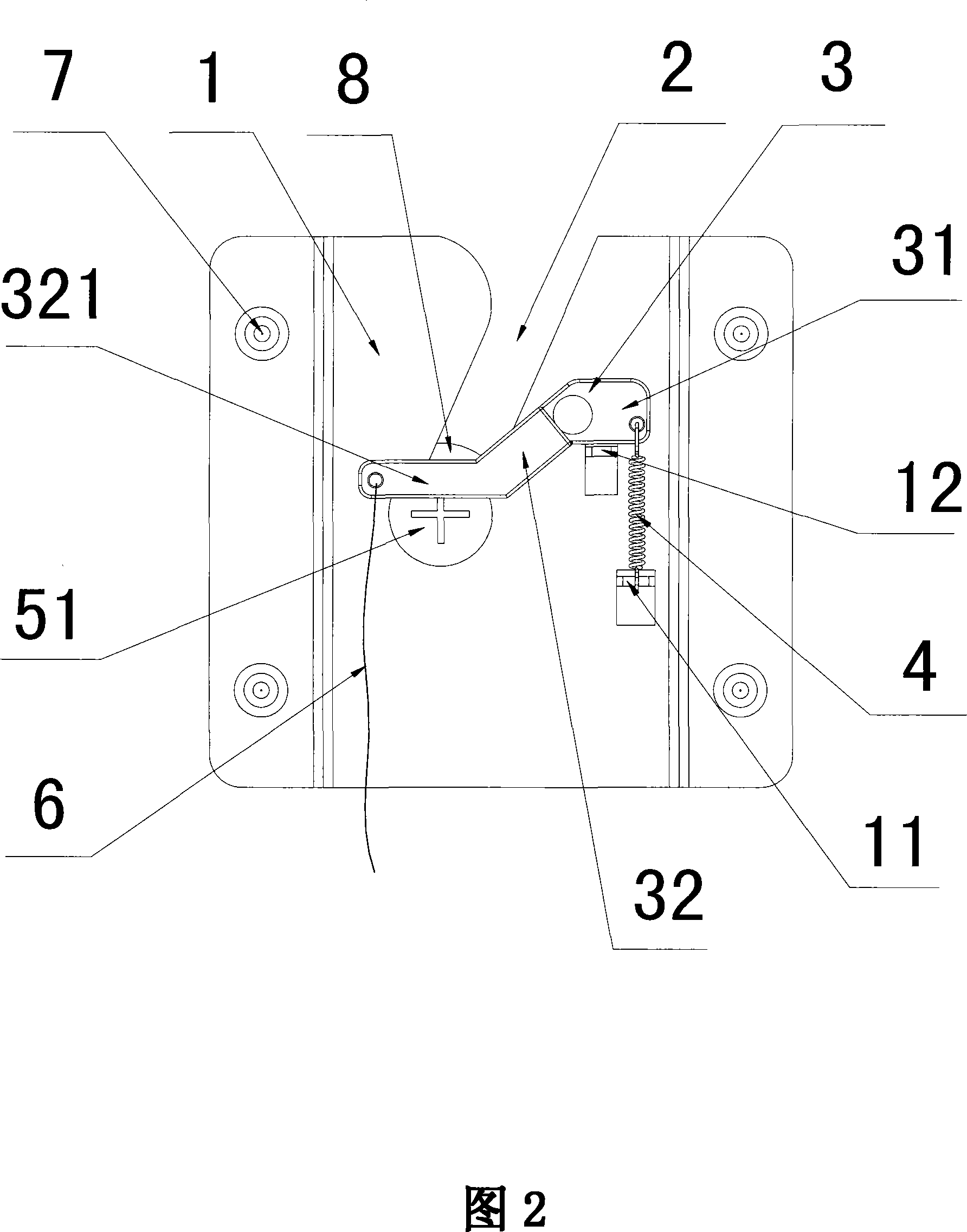 Wall type bracket for big screen panel TV