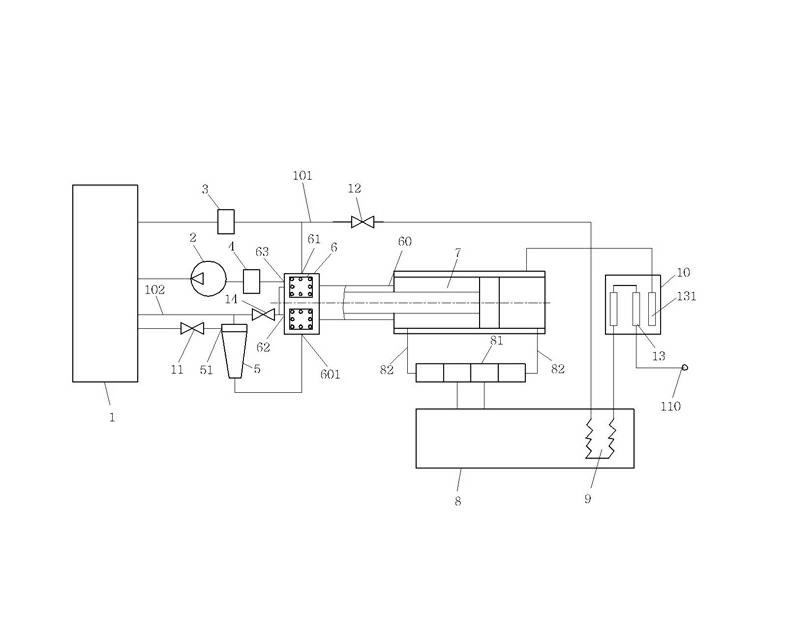 Carbon dioxide pressurizing conveying device