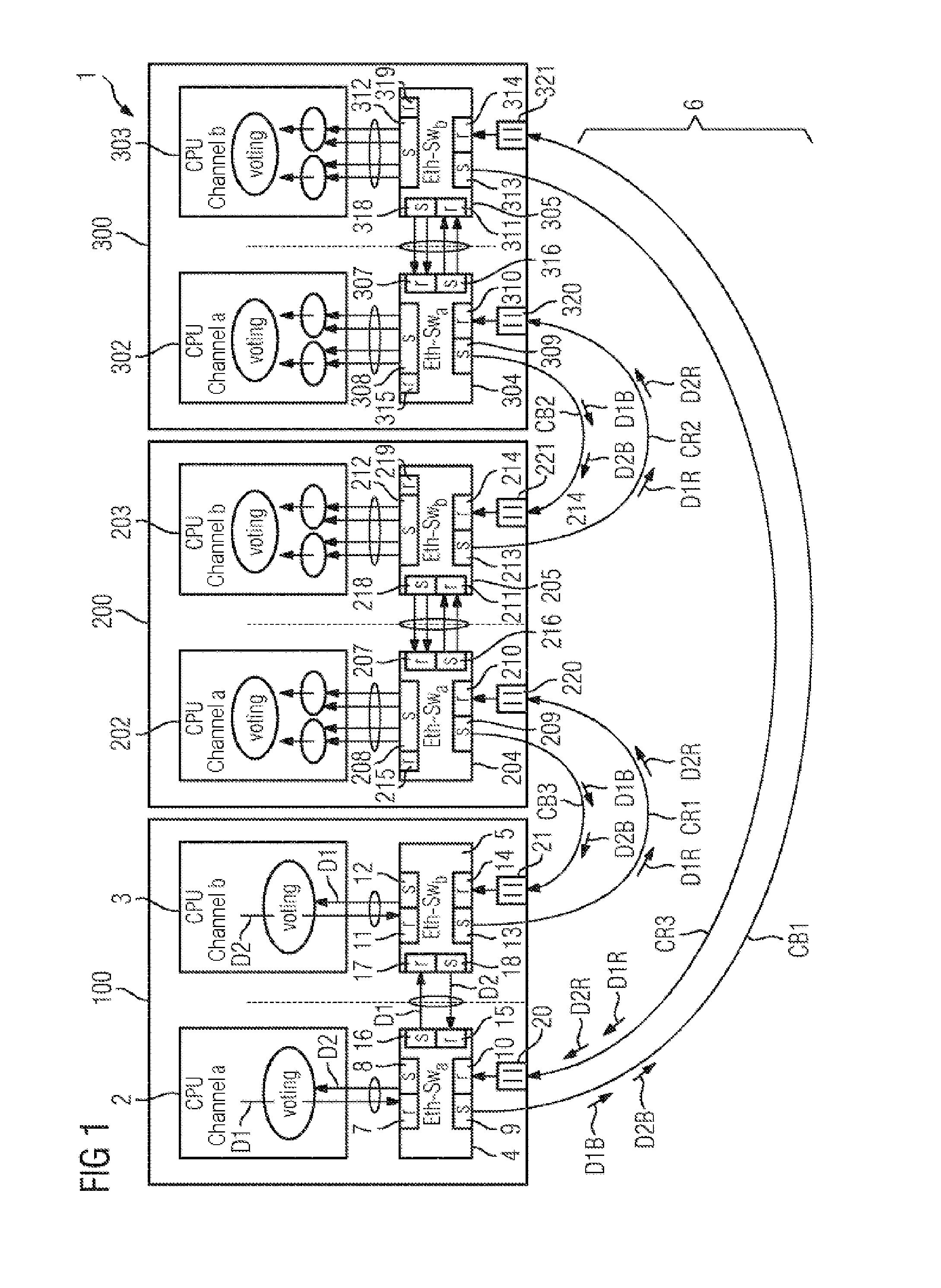 Method for operating a communications network and network arrangement