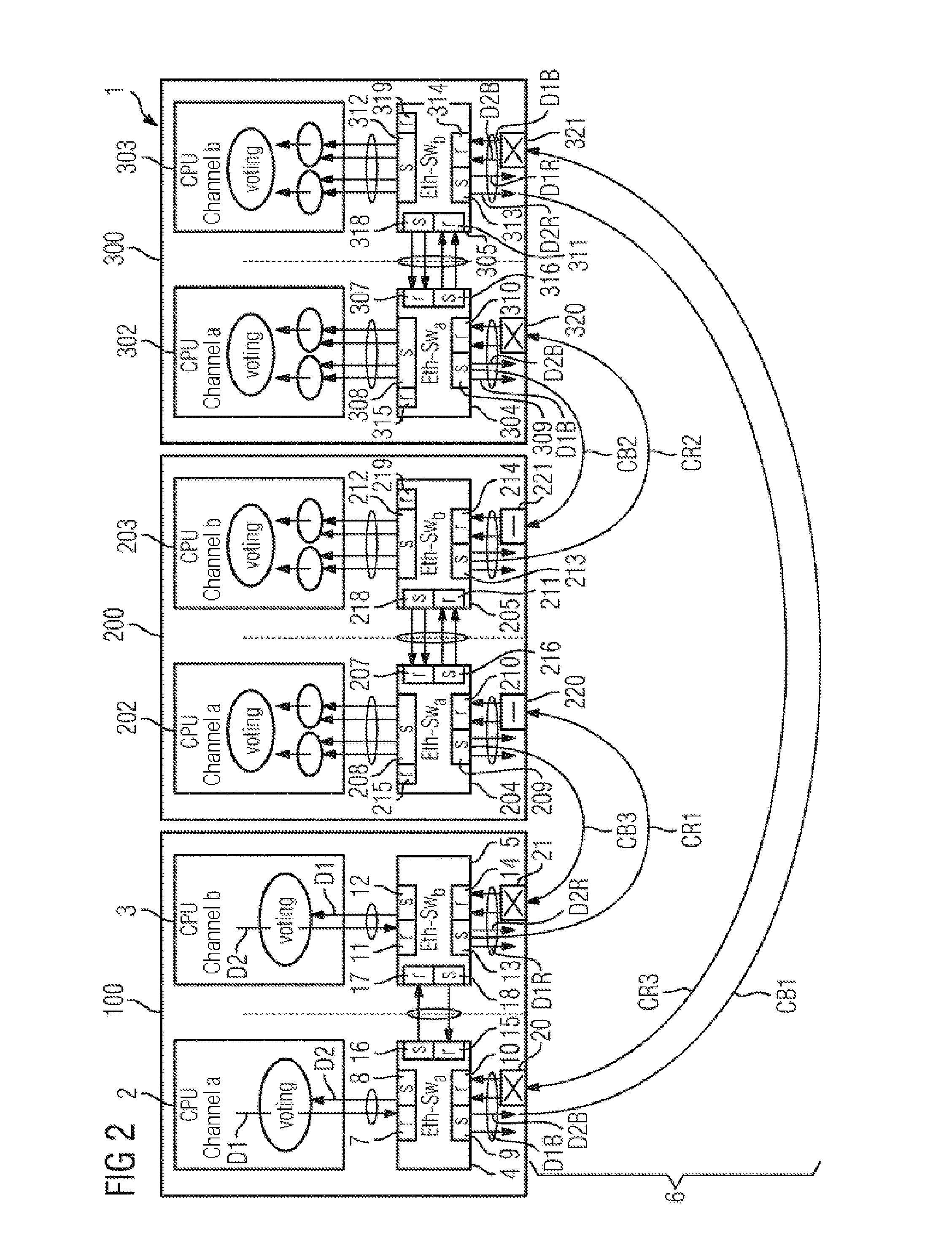 Method for operating a communications network and network arrangement