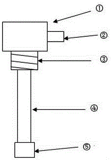 Material level and liquid level switch based on microwave detection technology