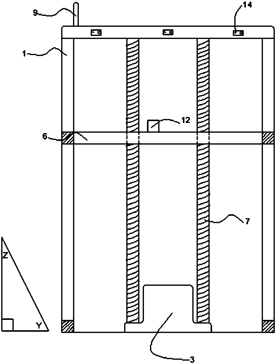 Automatic stamping device