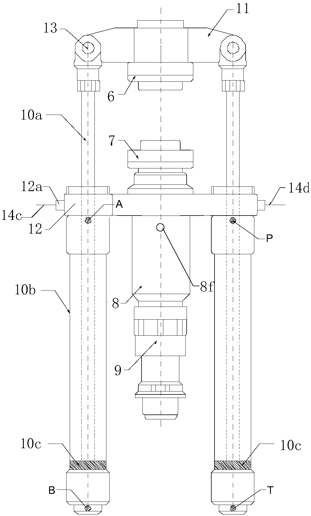 Construction method for conducting pipe interior under-pressure plugging on production pipe string
