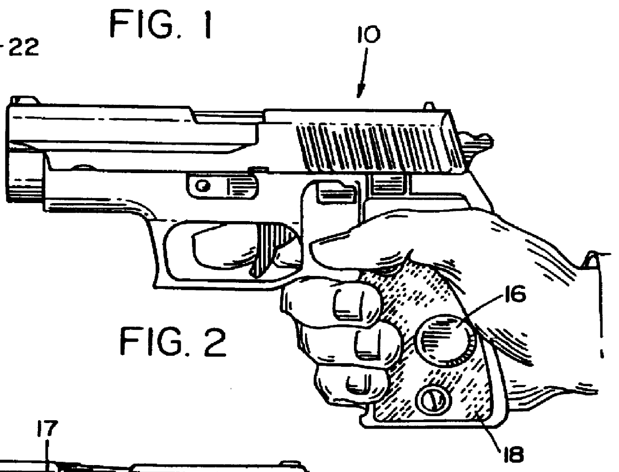 Automatic cartridge monitoring and indicator system for a firearm
