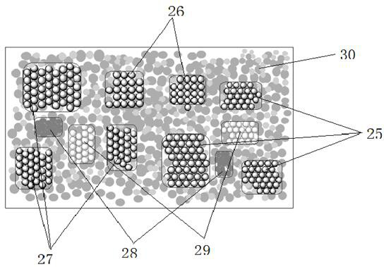 A device and method for preparing a toughened amorphous carbon-based multiphase hybrid film