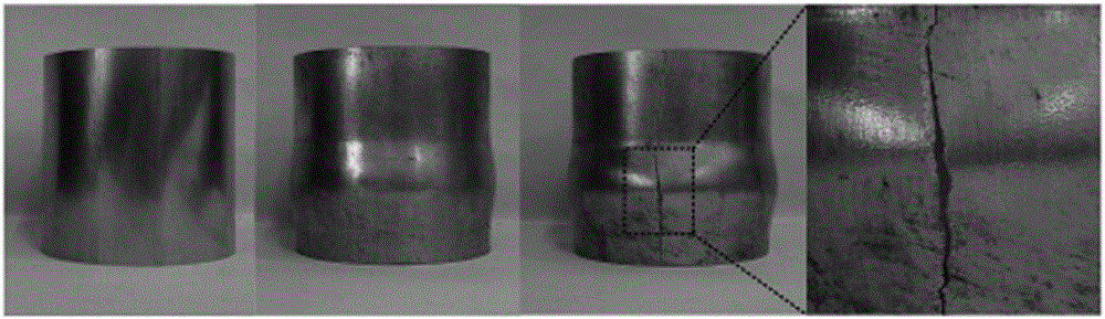 Solution treatment and granular medium cold forming method for high-strength aluminum alloy pipe fitting