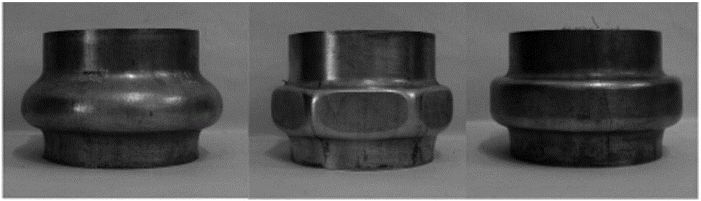 Solution treatment and granular medium cold forming method for high-strength aluminum alloy pipe fitting