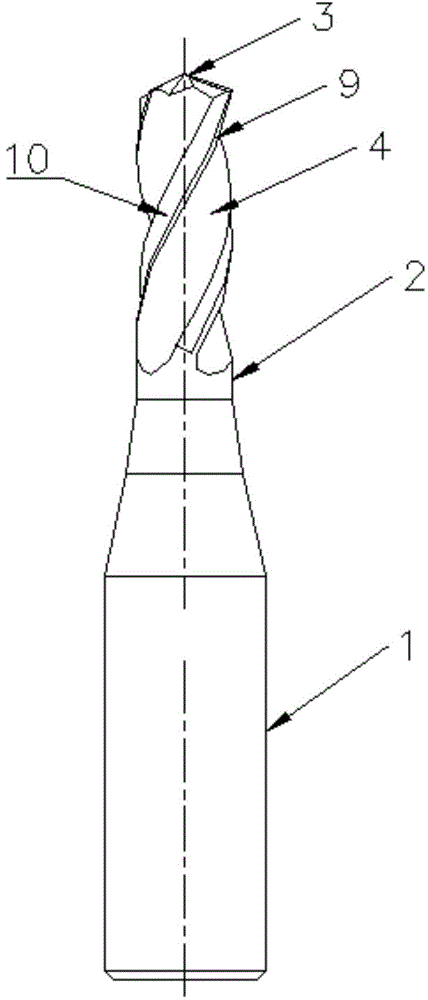 Multi-edge super-small-diameter drill point