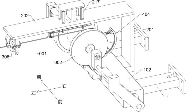 Line dropping prevention device for photovoltaic solder strip equipment