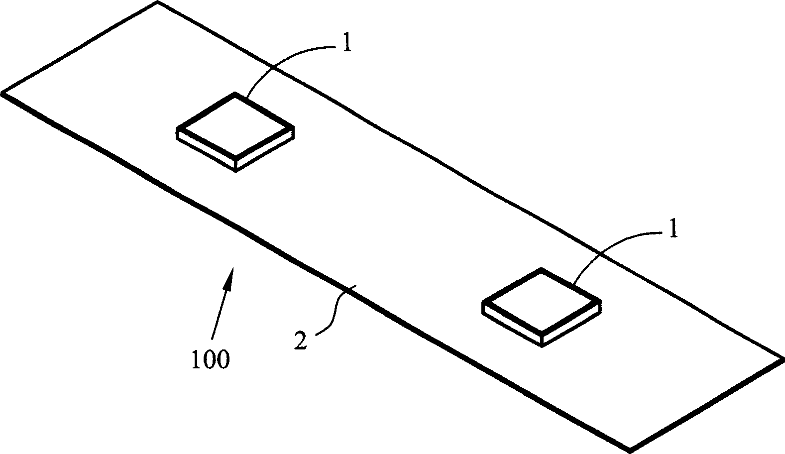 Lamp body structure for reflecting device and its manufacturing method