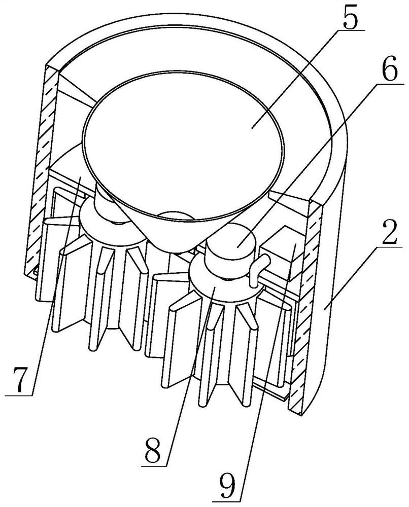 Old hen powder seasoning production device and method