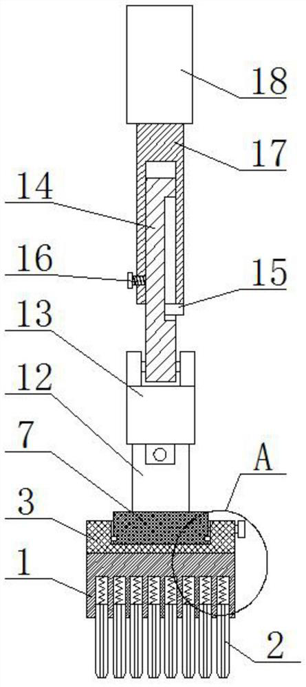 Multi-specification fastener tightening device with simple structure